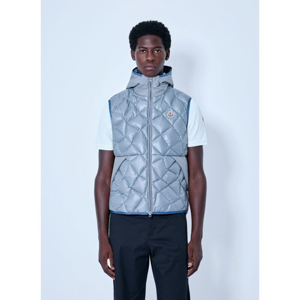 Moncler Men Quilted Hooded Vest